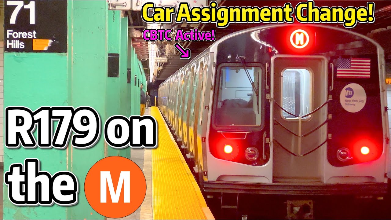 ⁴ᴷ⁶⁰ Car Assignment UPDATE: R179s Operating on the M Line!