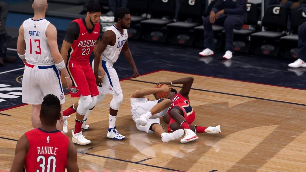 NBA LIVE 19 New Patch 1.11 - Los Angeles Clippers vs New Orleans Pelicans - Full Game - PS4 PRO - HD
