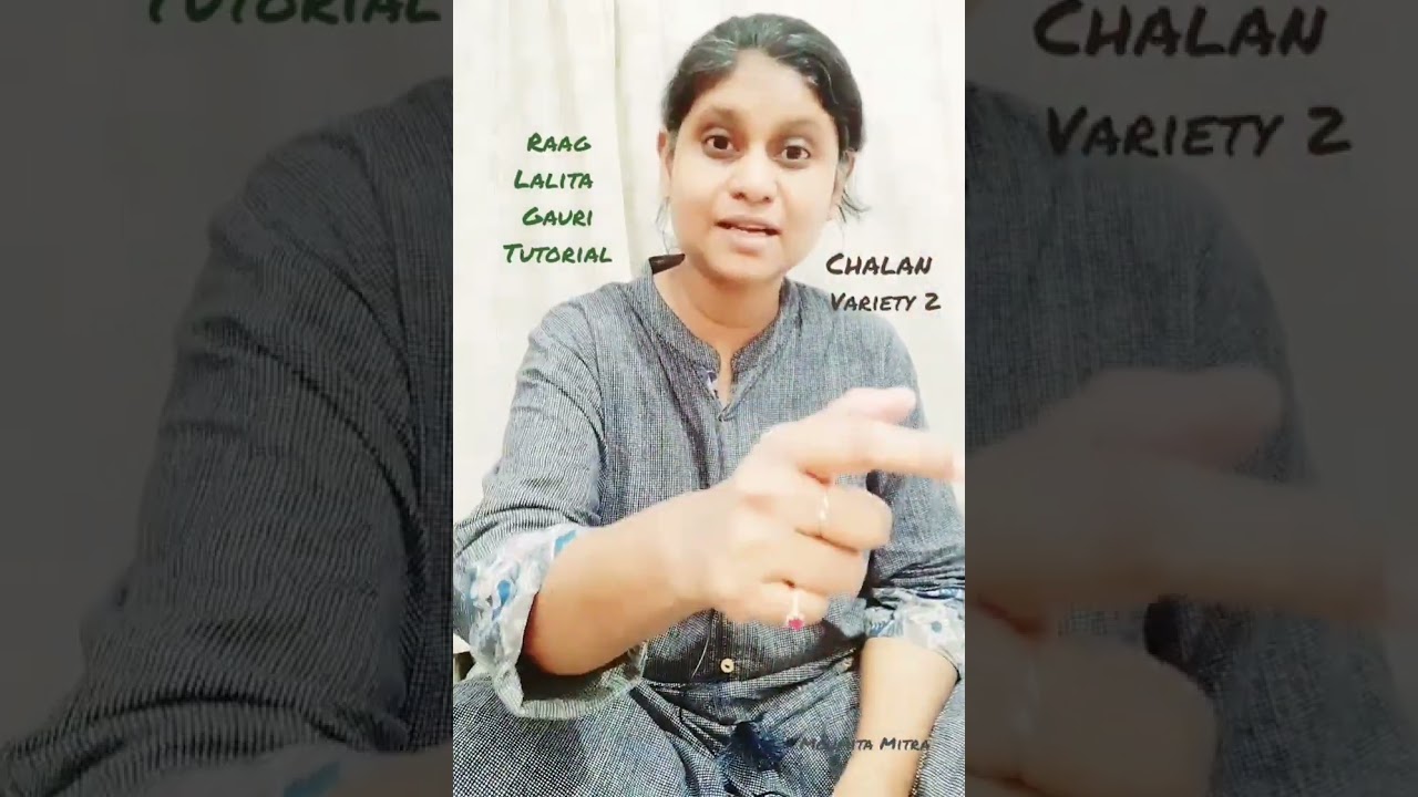 Raag Lalita Gauri | Tutorial | Tintal | Moumita Mitra