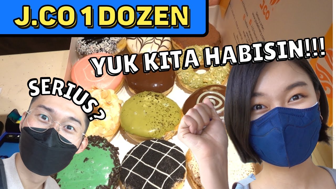 CEWEK KOREA MENYERAH DIET DI INDONESIA KARENA J.CO DONUTS