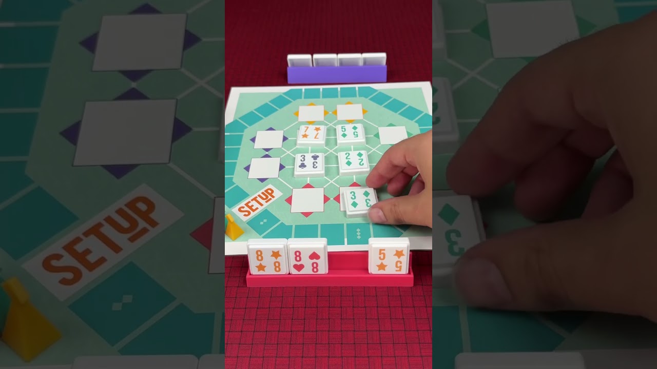 SETUP - A Rummy Board Game 