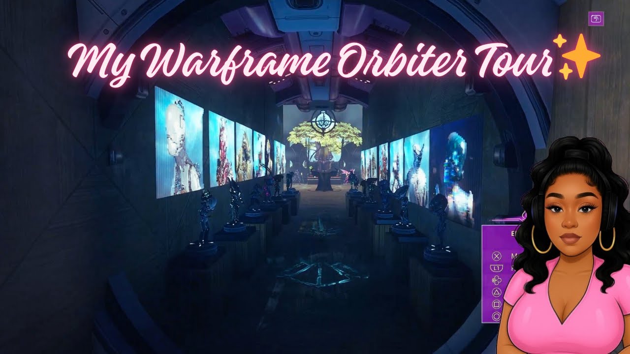 👑 Come Tour My Warframe Orbiter | Cozy, Chaos & Customization