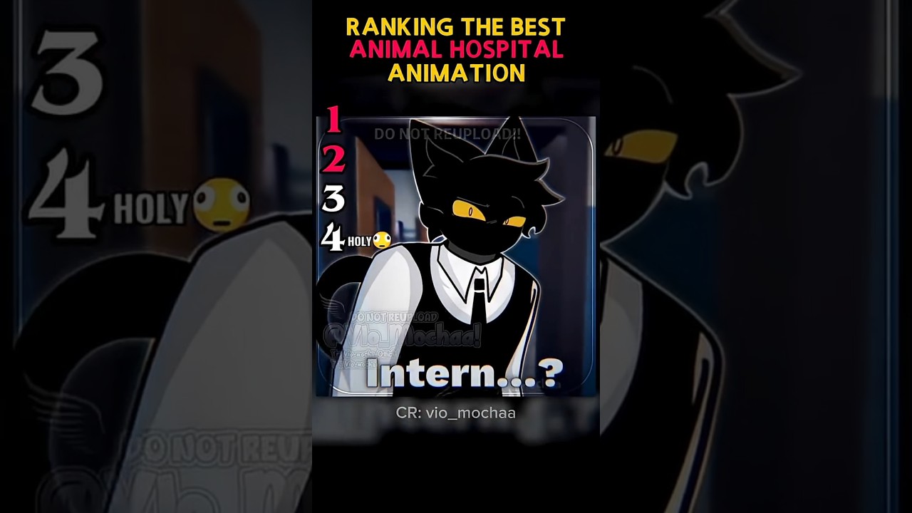 🔥ANIMAL HOSPITAL RANKING WHO'S THE BEST?🏆 #ranking #animation #meme #art #anime
