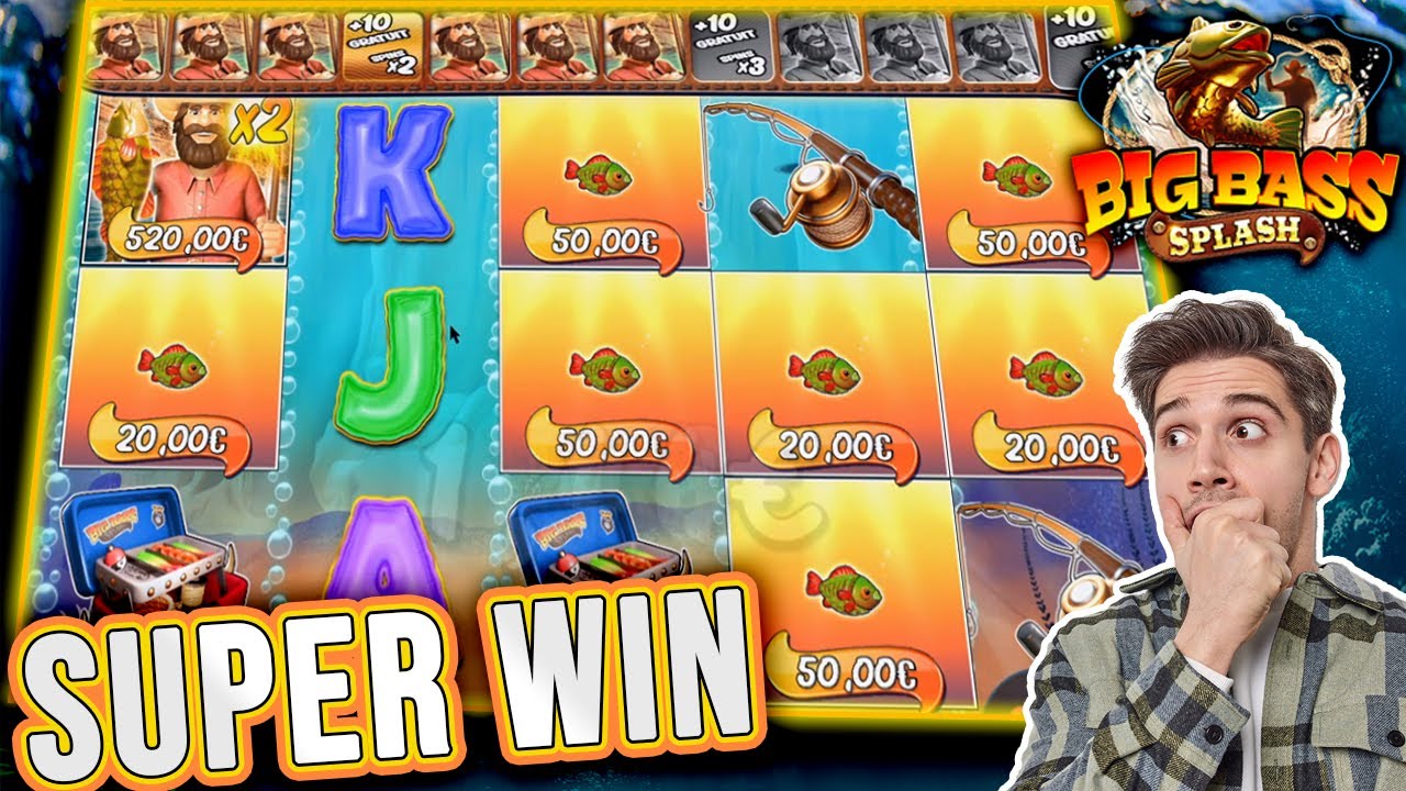 SUPER WIN DANS LE BONUS EN X3 DE LA SLOT BIG BASS SPLASH | CASINO EN LIGNE FR