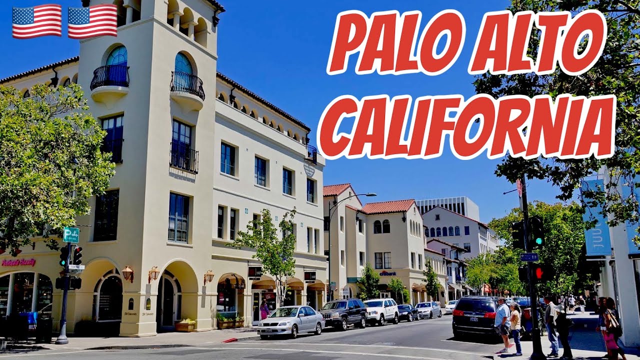 ASÍ ES EL DOWNTOWN DE PALO ALTO CALIFORNIA #paloalto #california
