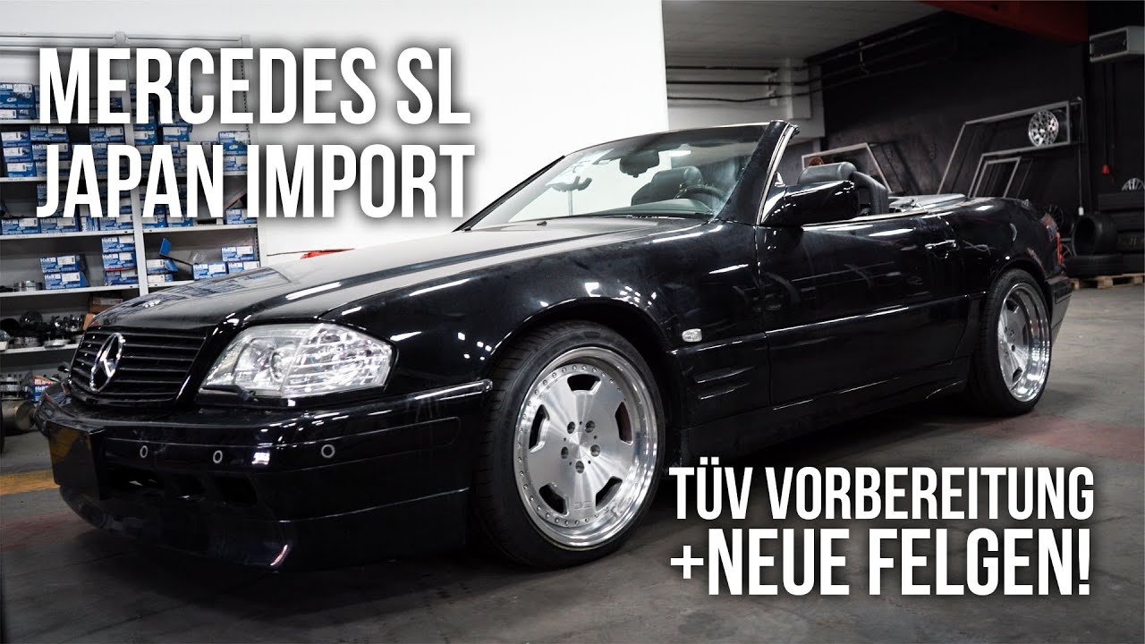 LEVELLA | Mercedes SL - Japan Import | TÜV Vorbereitung - Wir zerlegen ihn! + Umbaupläne