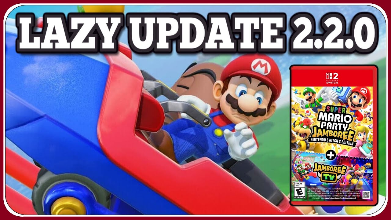 Nintendo Switch 2 Mario Party UPDATE 2.2.0 is HILARIOUSLY Lazy