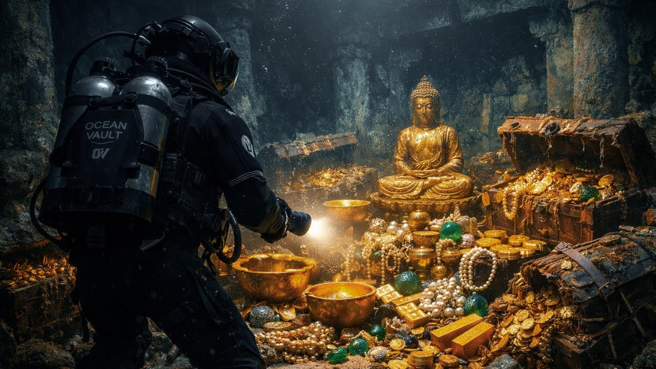 $100,000,000,000 Treasure Found Beneath a Forgotten City Under the Ocean