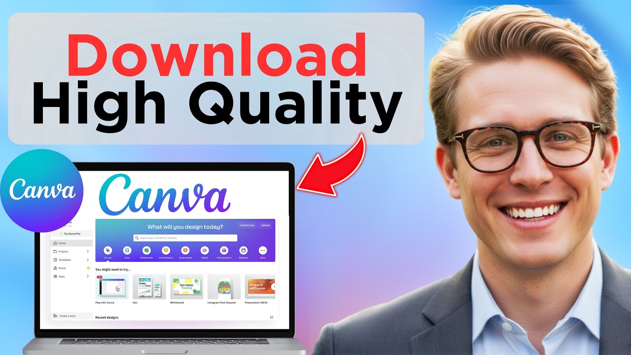 Как загрузить высококачественные изображения из Canva (простое руководство)