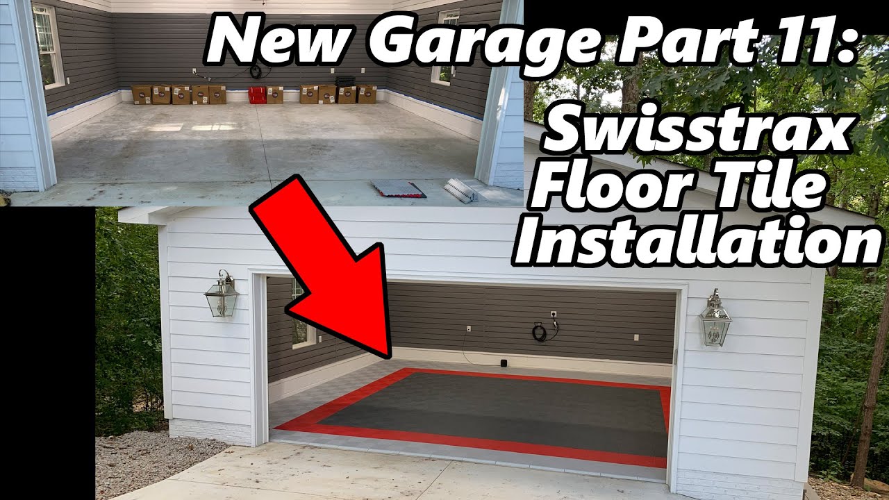New Garage Part 11 - Swisstrax Floor Tile Installation
