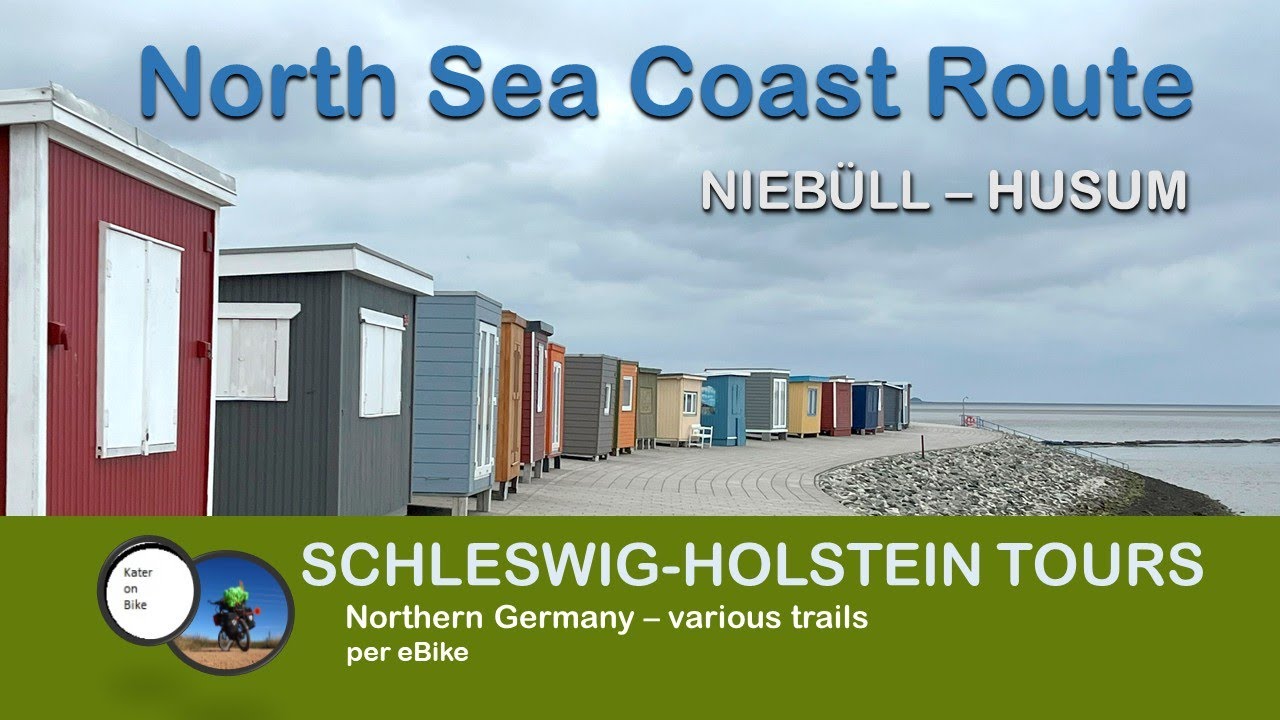 NORDSEEKÜSTENRADWEG - #SH07 Niebüll - Husum (Untertitel Deutsch)