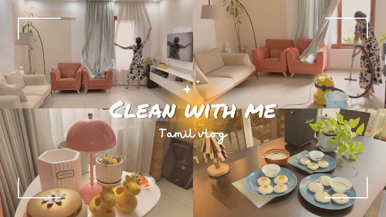 Clean With Me ✨ | Simple Home Cleaning | Bloom with Malar | Bangalore vlog