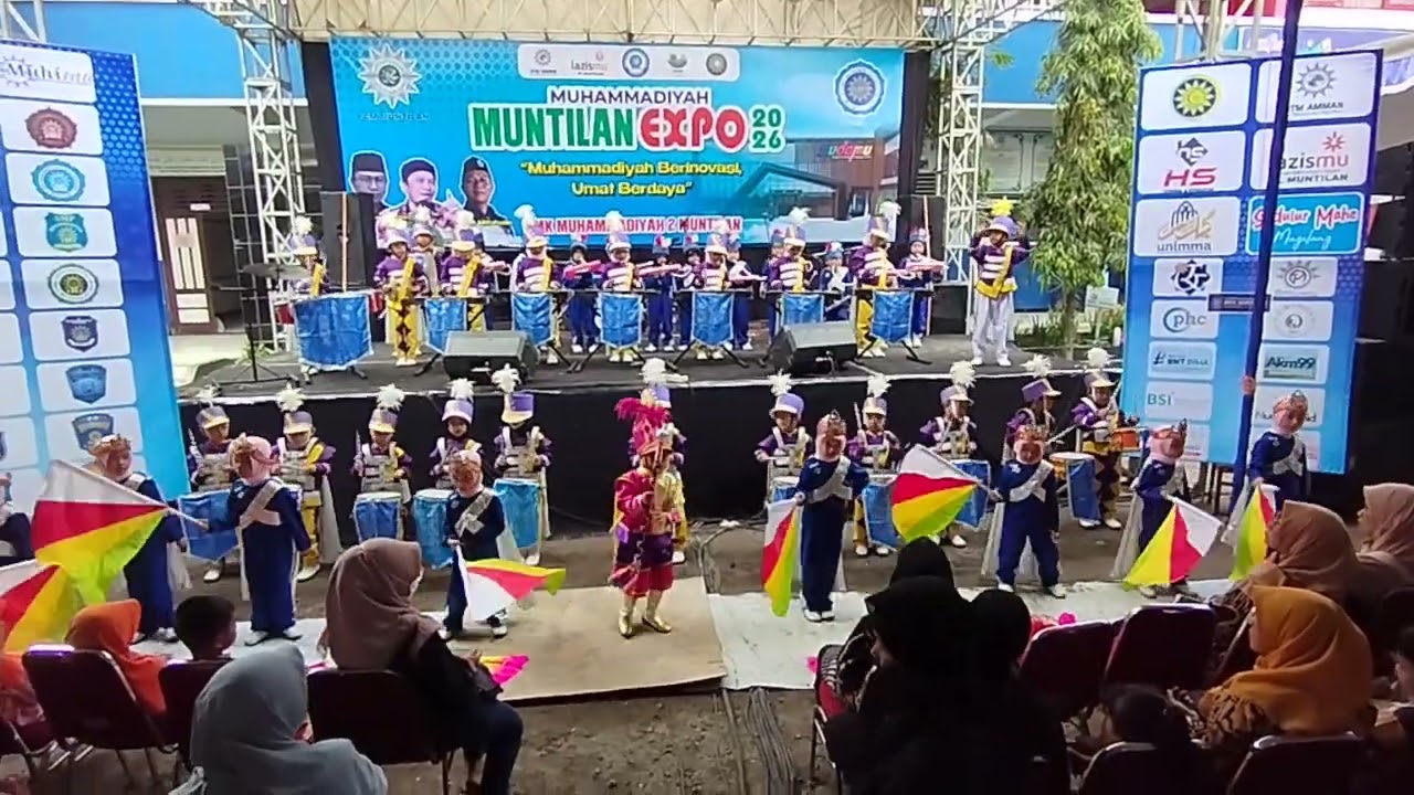 Penampilan Gema Baskara Nada TK ABA Wonosari di Muhammadiyah Muntilan Expo