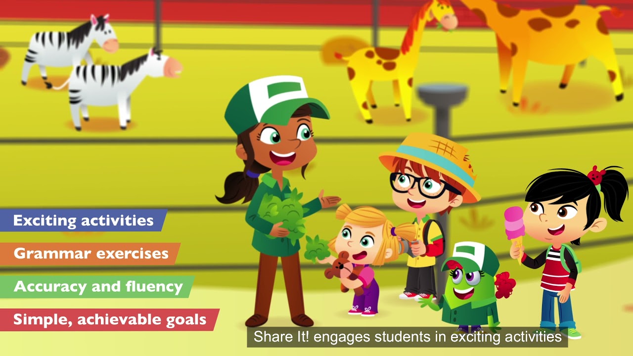 Share It! product video with subtitles