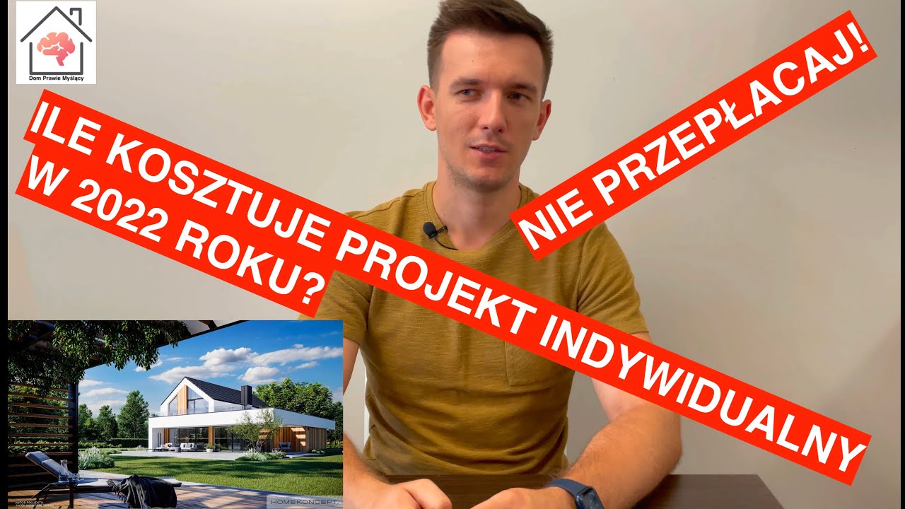 Czy indywidualny projekt domu ma sens? Ile kosztuje w 2022 roku? Sprawdź zanim przepłacisz!
