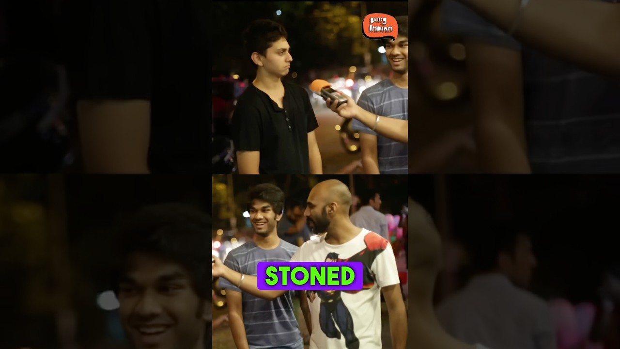 Mumbai on Weed: What It&rsquo;s Like to Get Stoned in the City | Best Reactions @BeingIndianchannel#shorts