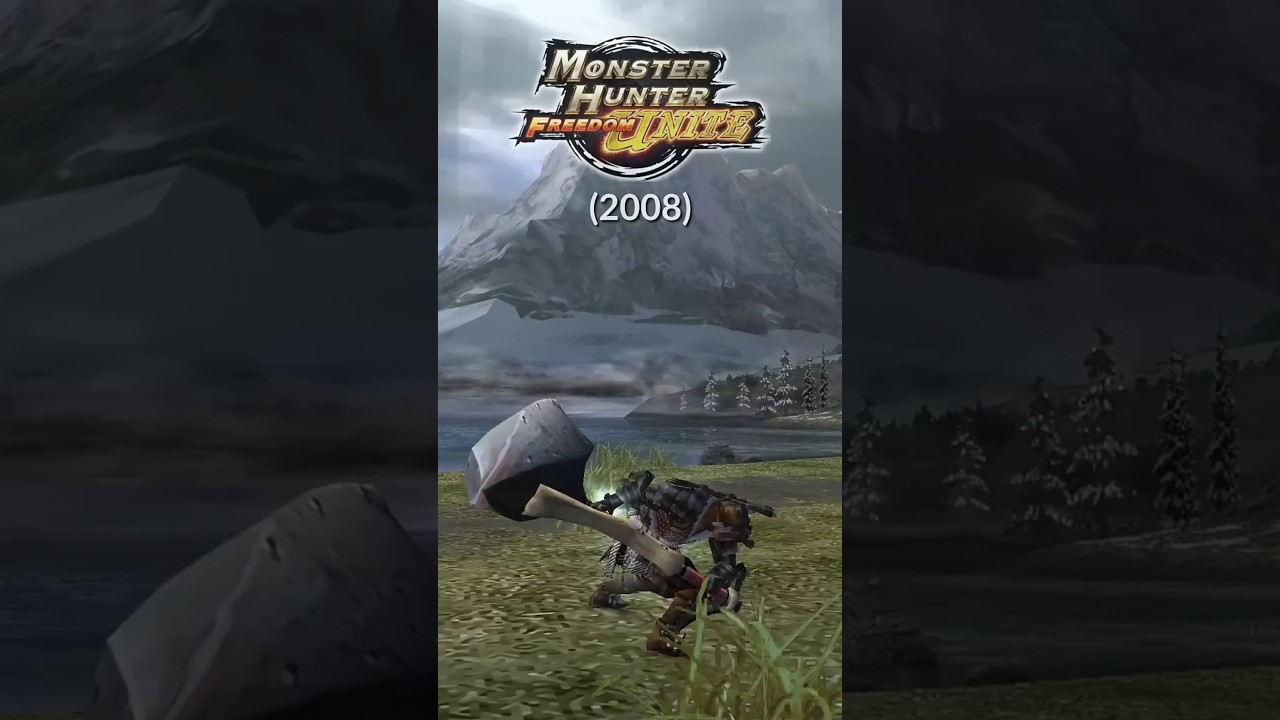 Evolution of the Hammer in Every Monster Hunter Gen (2004 - 2025) #monsterhunter #gaming