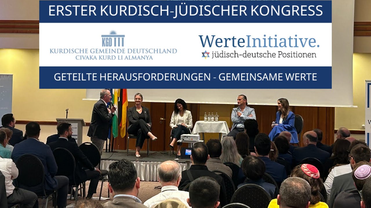 ERSTER KURDISCH-JÜDISCHER KONGRESS 2025: Geteilte Herausforderungen - gemeinsame Werte