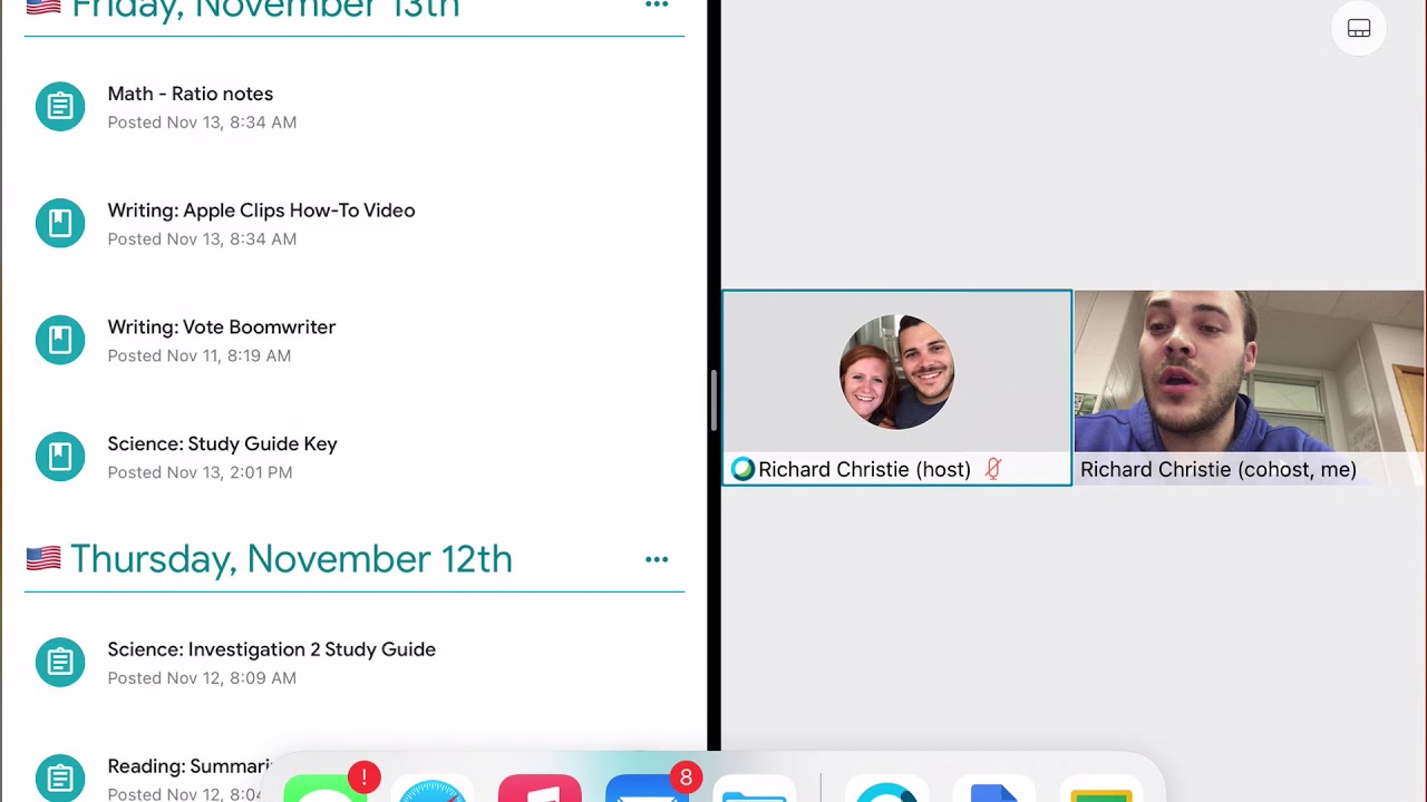 WebEx Tip: How to always see Students' Video While They Work