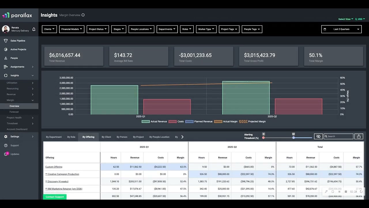 Demo: Price Projects Smarter Using Real Data in Parallax