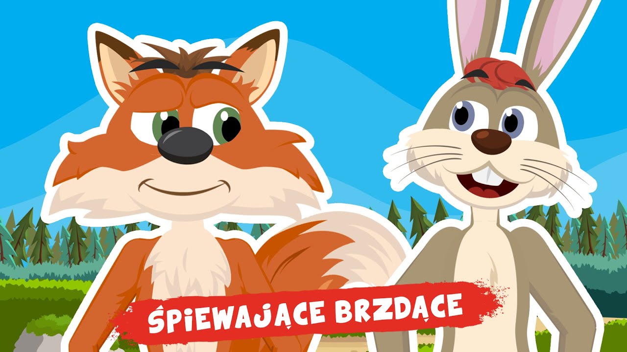 Śpiewające Brzdące - Lisek Łakomczuszek i zając - Piosenki dla dzieci