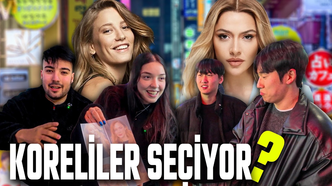 TÜRK ÜNLÜLERİ KORELİLERE SORDUK  ( En güzeli hangisi? ) @Zeybious