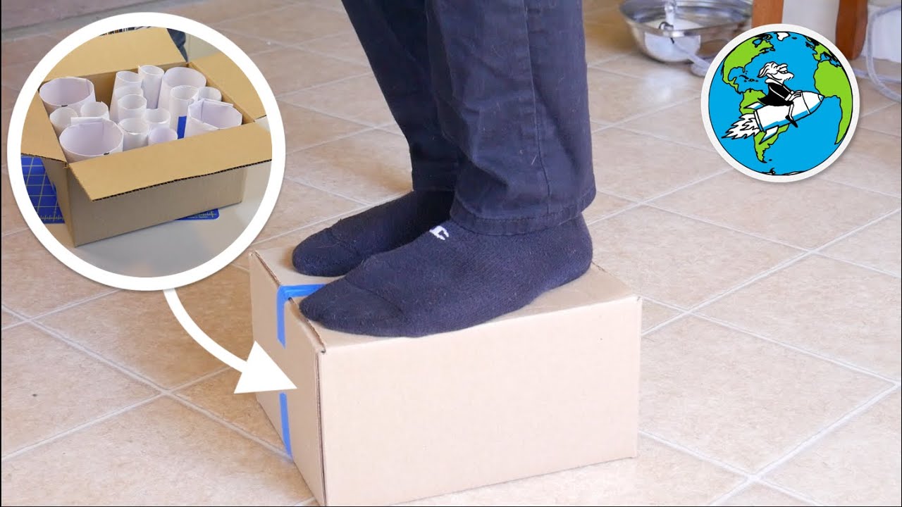 Cardboard Step Stool