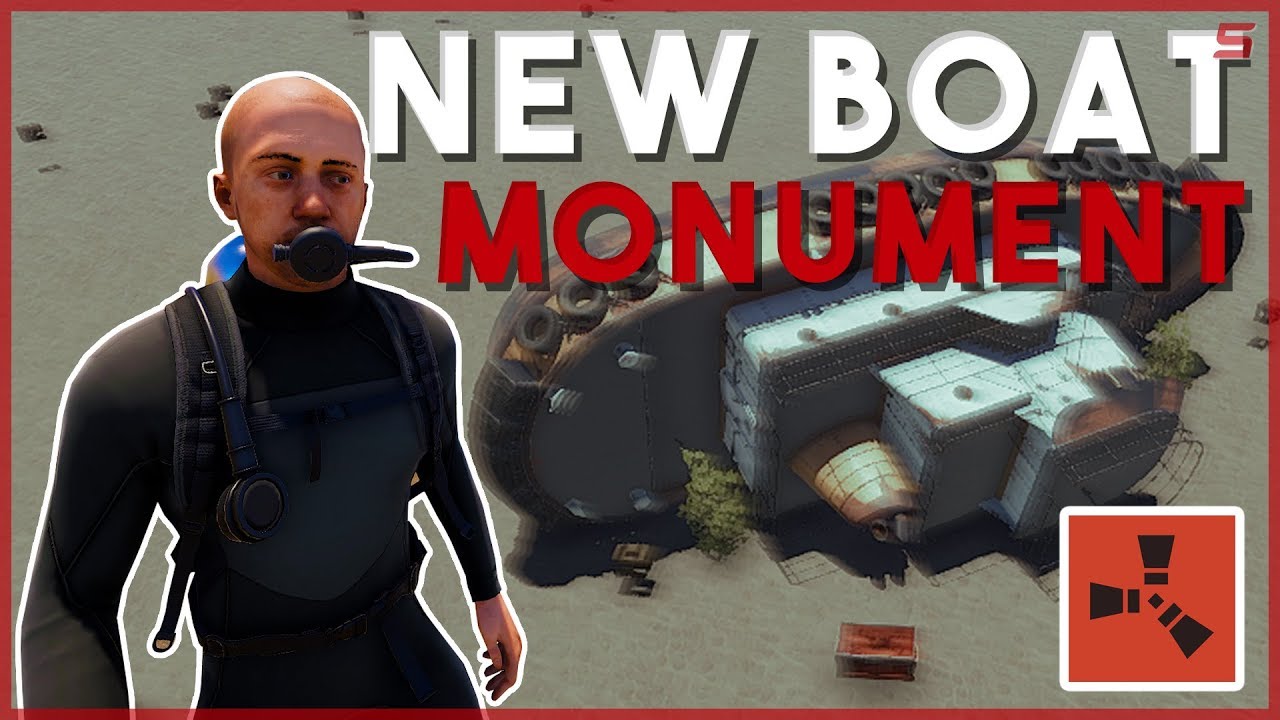 RUST | New SUNKEN BOAT MONUMENTS!!