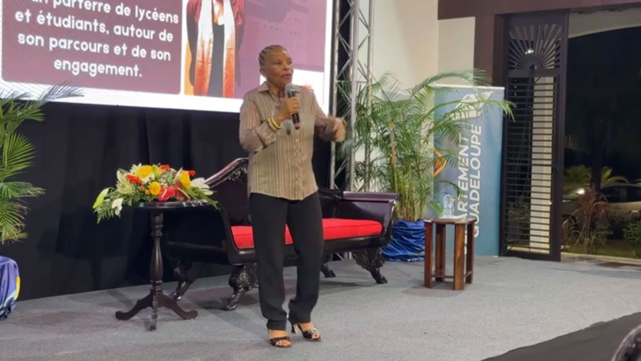 LIVE : Soirée d’échange entre Christiane TAUBIRA et des lycéens/étudiants guadeloupéens
