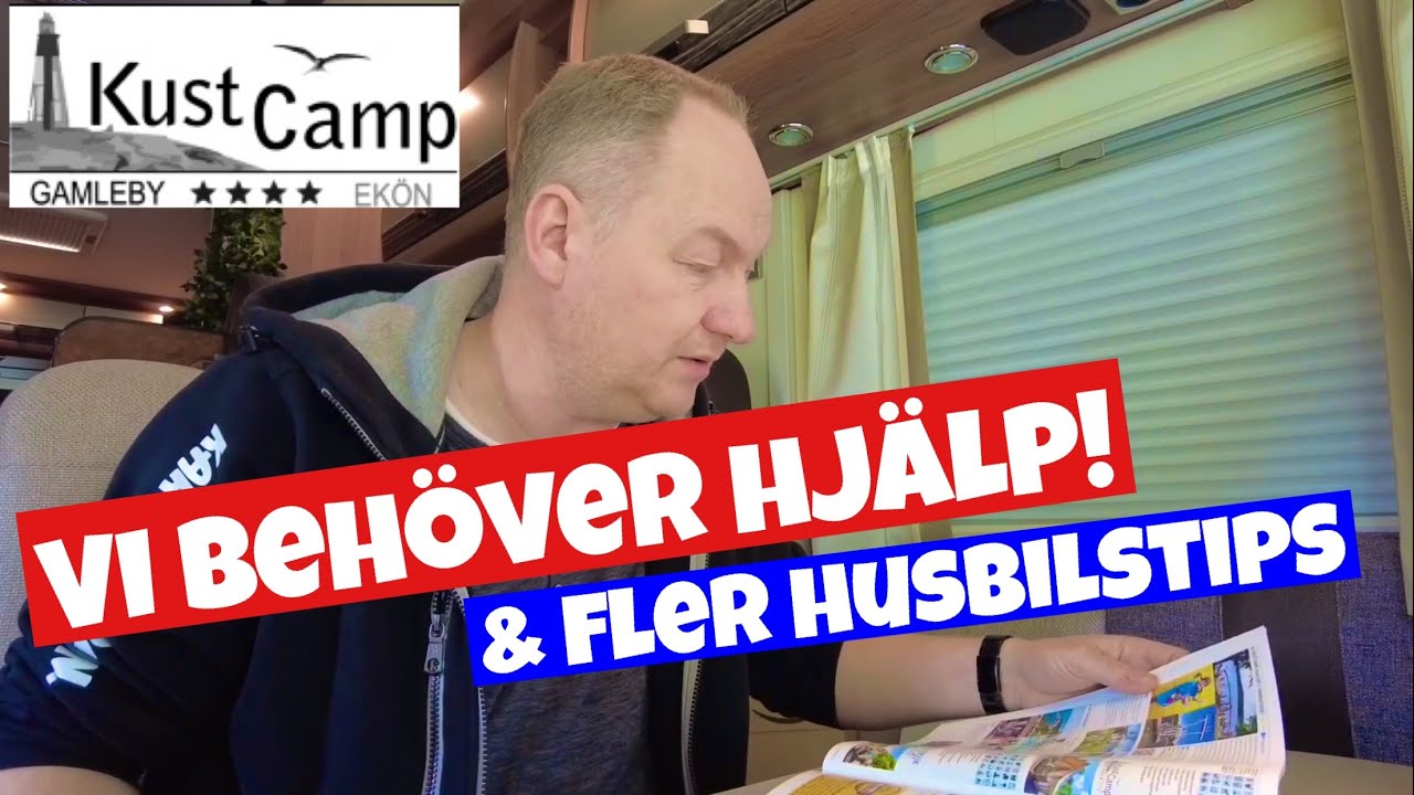Hjälp med semesterplanering och är vi prylgalna? #husbilsresor #husbilstips