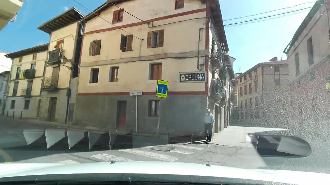 Llegada a Ordu&ntilde;a o Urdu&ntilde;a