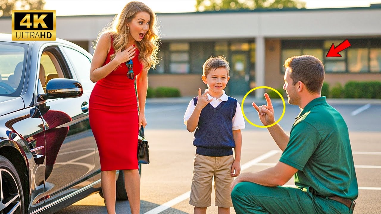 Everyone Ignored the Billionaire CEO’s Mute Son — Until a Single Dad Spoke to Him in Sign Language