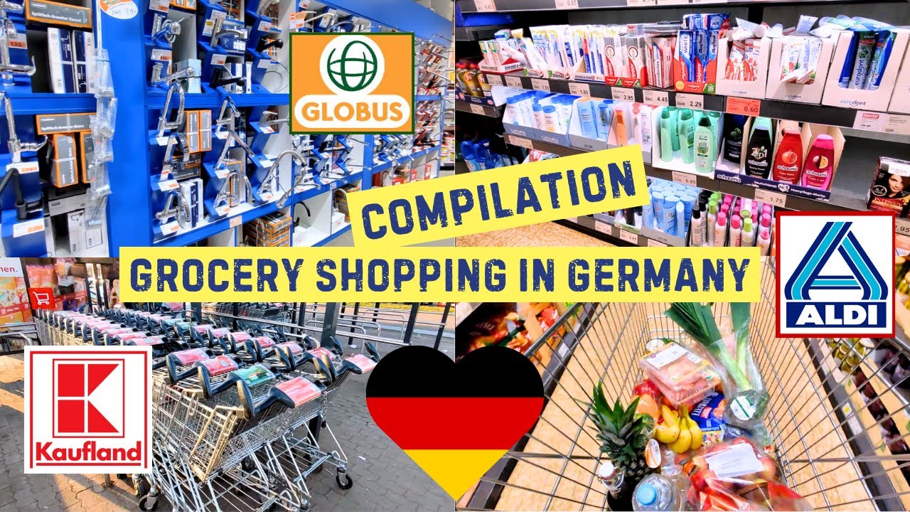 🇩🇪 COMPILATION Grocery Shopping in GERMANY 2024 at Aldi | Kaufland | Globus | Home Improvement