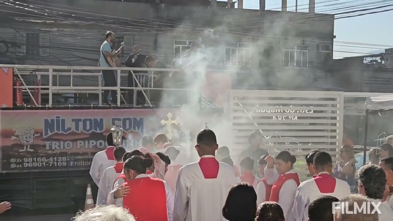 PROCISSÃO de São José Operário na paroquia São José TAQUARA