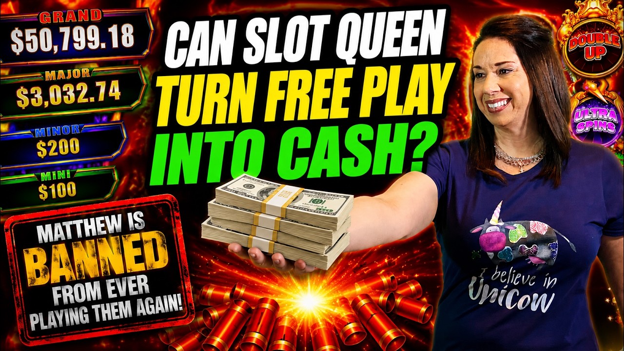 Can Slot Queen Turn FREE PLAY Into CASH?