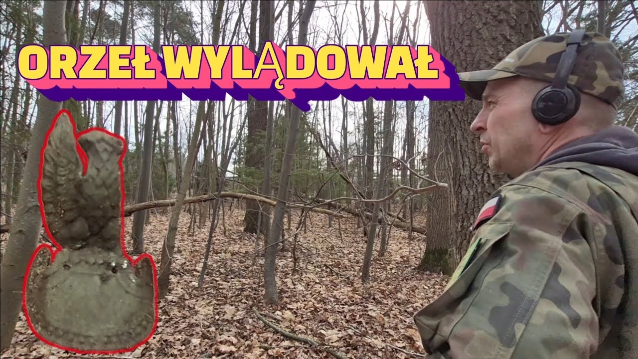MÓJ PIERWSZY ORZEŁEK #viral #metaldetecting #poszukiwania #coins #explore #przygoda #history #dc#dc 
