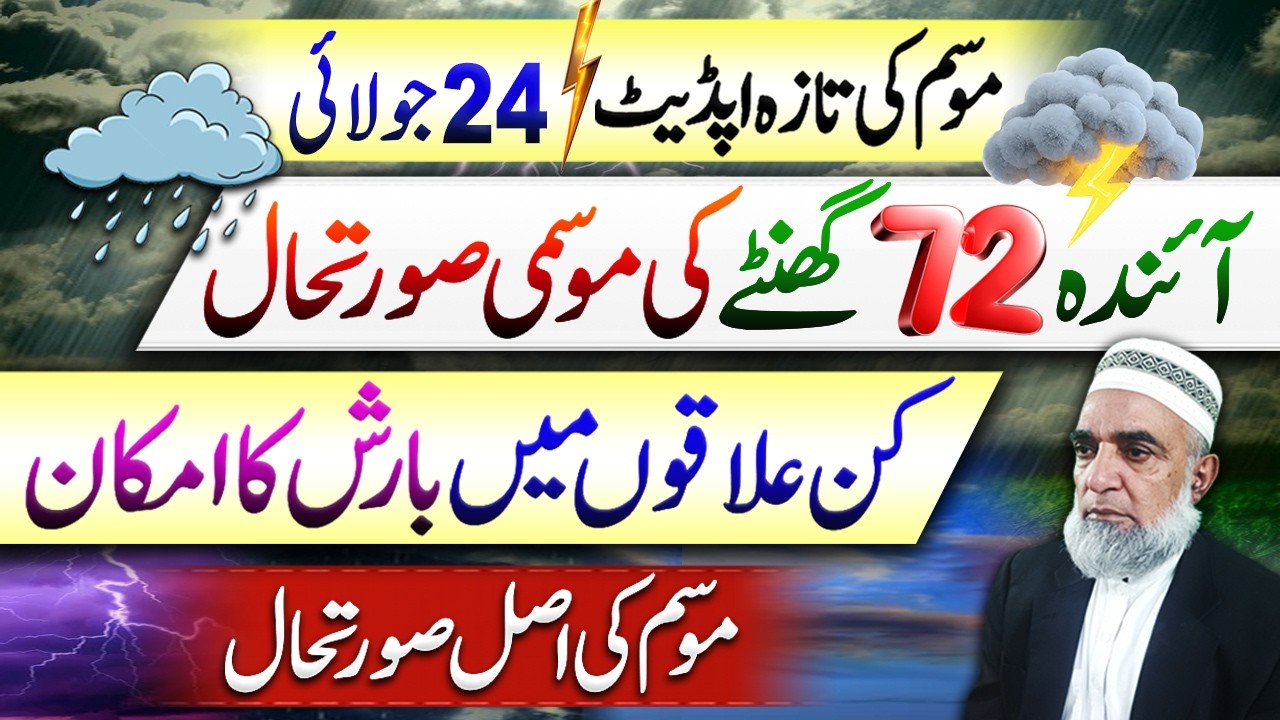 Weather Forecast for Next 72 hours in Pakistan || Crop Reformer