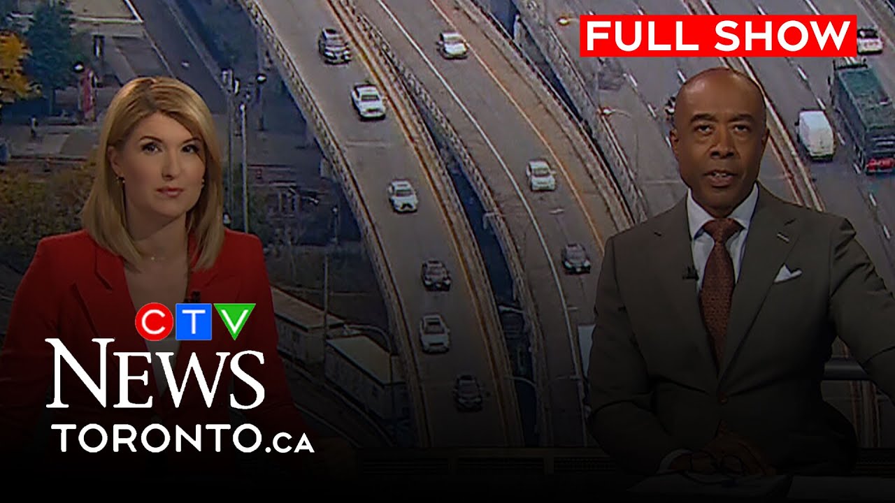 Video shows how speeding car triggered crash on Gardiner | CTV News Toronto at Six for Oct. 27, 2023