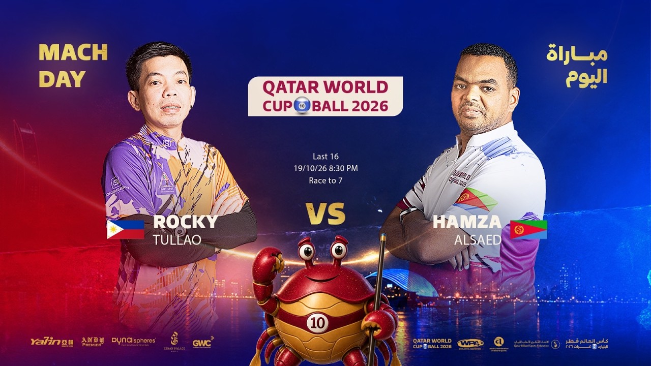 QATAR WORLD CUP 10-BALL 2026 - DAY - 1