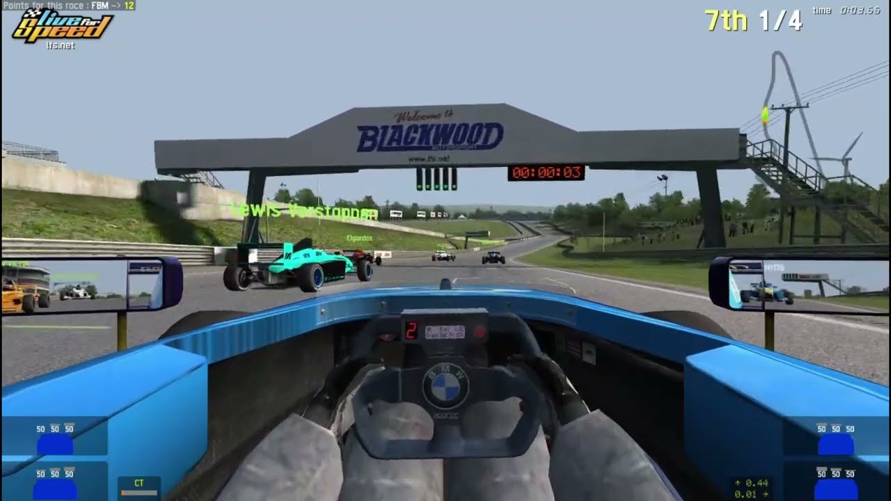 INSANE LAPTIMES In A Online Race - Live For Speed