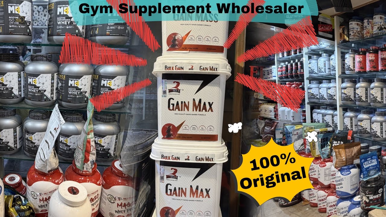 Gain Max FitMax Nutrition Chandni Chowk Delhi Biggest Supplement Market Wholesale upto 80% Discounts