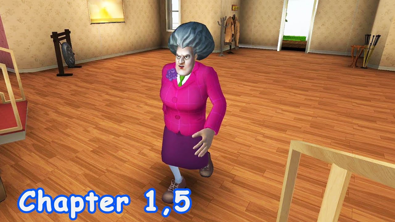 Scary Teacher 3D New Update Chapter 1, 5 All levels guides