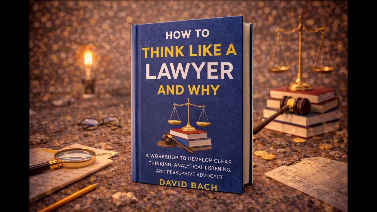 How to Think Like a Lawyer: Critical Thinking & Decision-Making Skills | Book Summary