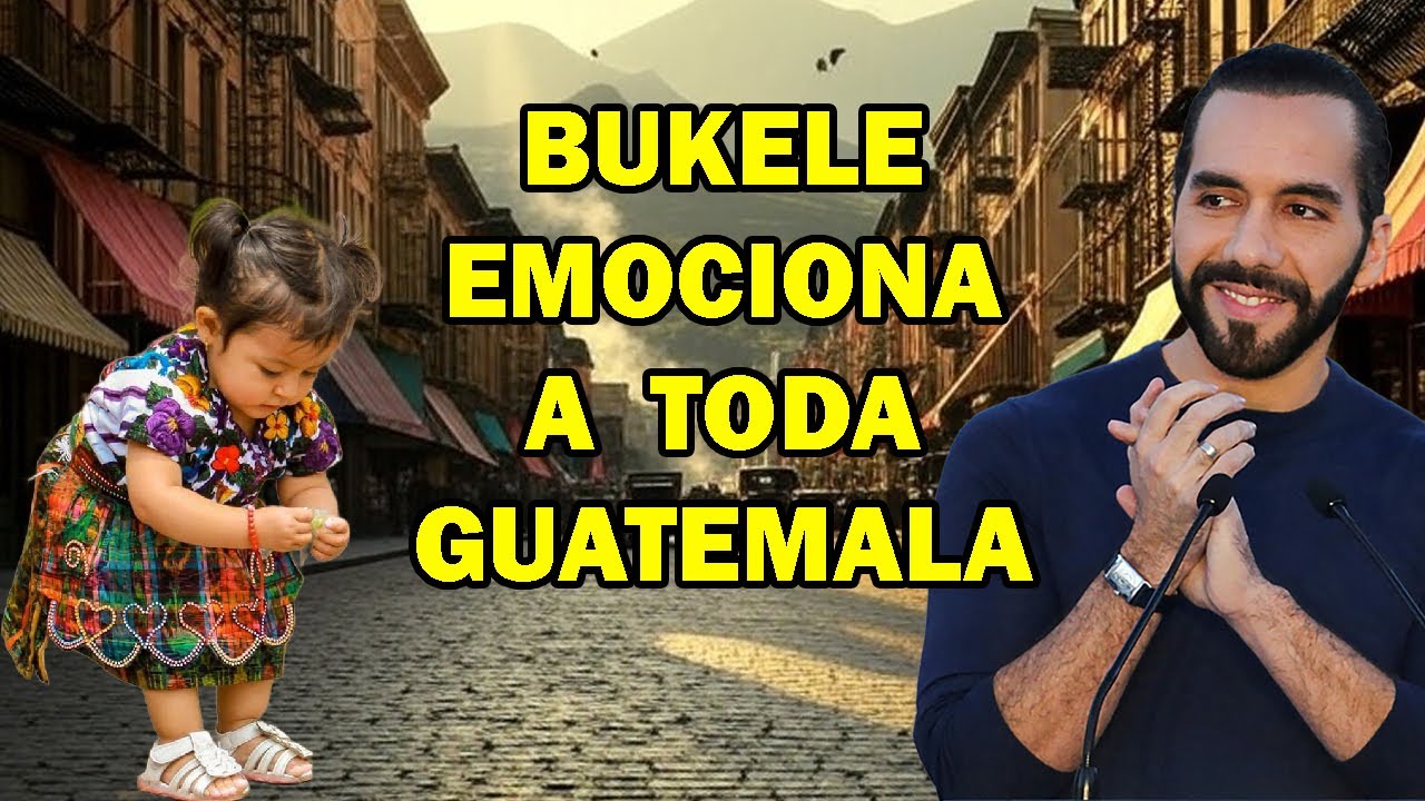 Bukele le hizo un precioso regalo a un niño de Guatemala que nos emocionó