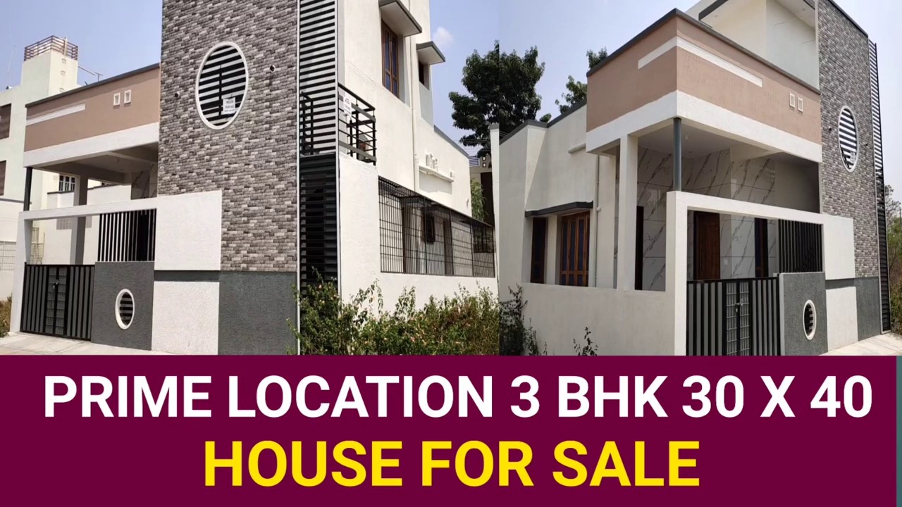 3 BHK 30x40 House For Sale at LBS Mysore | Just Near Bus Stop | Prime Location Property