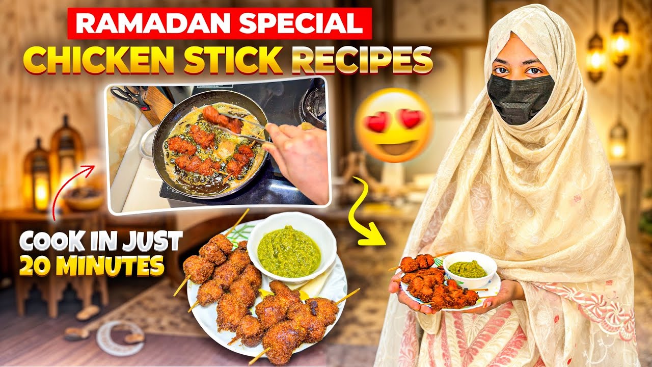Ramadan Special Chicken Stick Recipe😍Cook In Just 20 Minutes😱Uzma’s Kitchen 