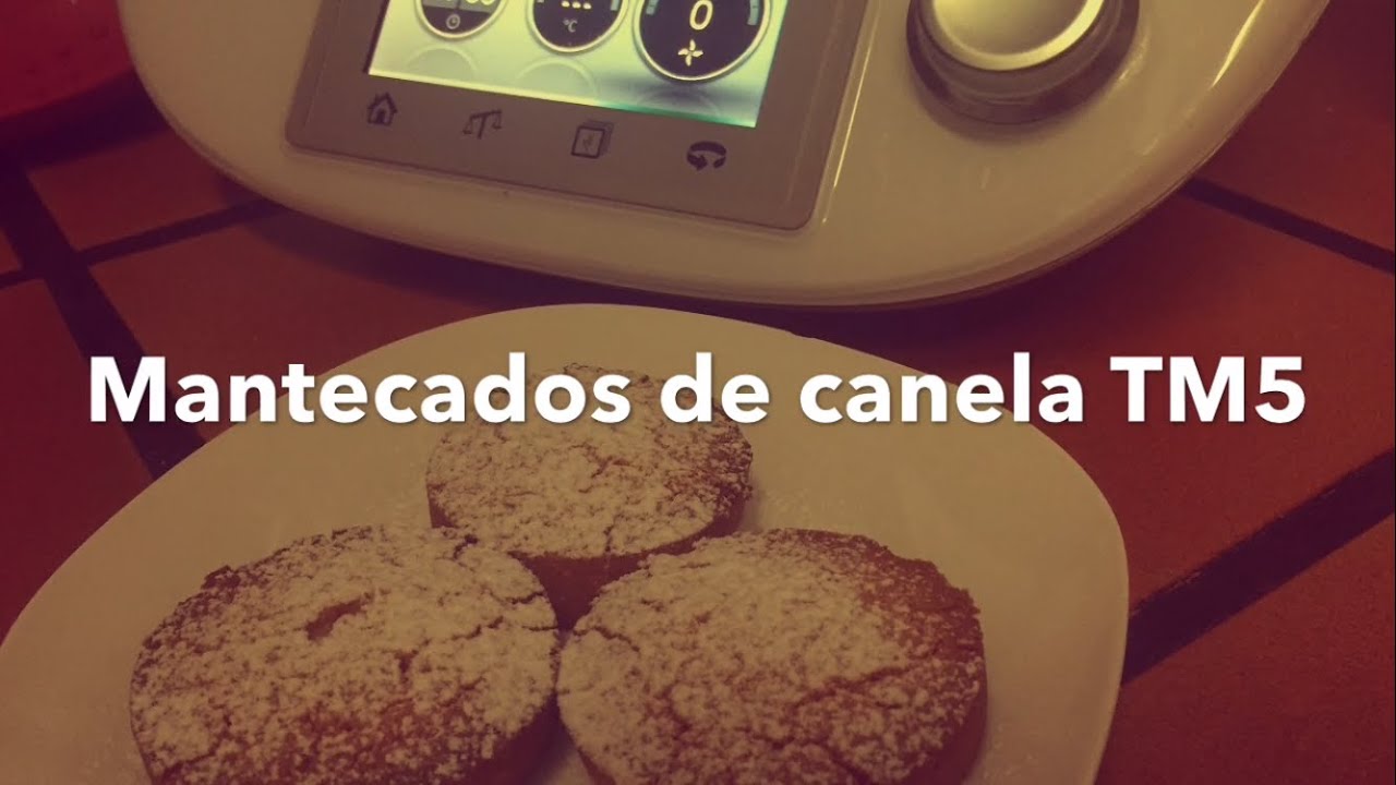 Mantecados de canela | Recetas Thermomix