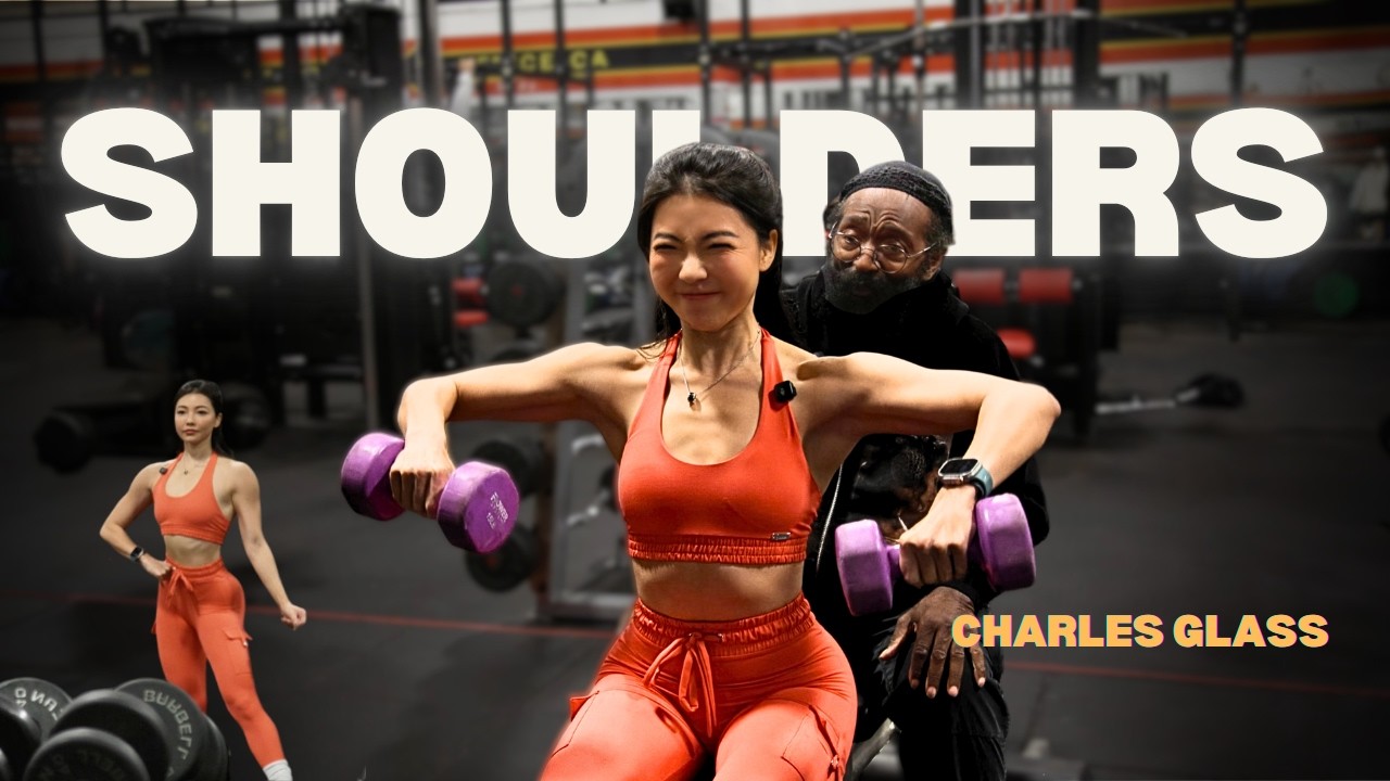 Training Shoulders with Charles Glass at Gold’s Venice | IFBB Fit Model Pro