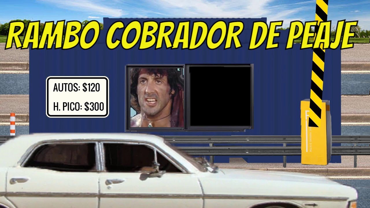 RAMBO COBRADOR DE PEAJE 🤣🤣🤣🤣🤣🤣🤣🤣 CAPITULO 7 #289