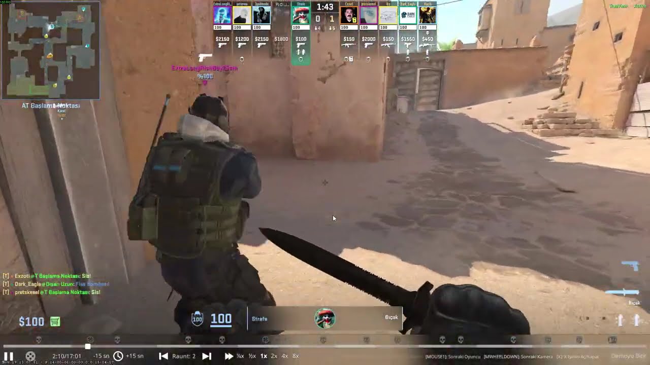 hack vs hack cs2